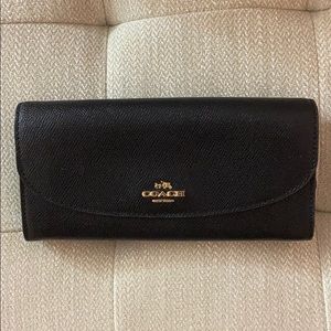 Coach Black Wallet